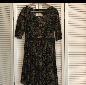 Floral Party dress with sequins